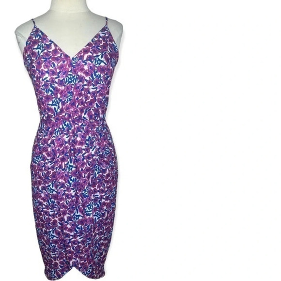 Chelsea28 floral Faux Wrap Dress size S - Picture 2 of 8